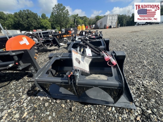 Wolverine Mini Skid Steer Stump Grapple