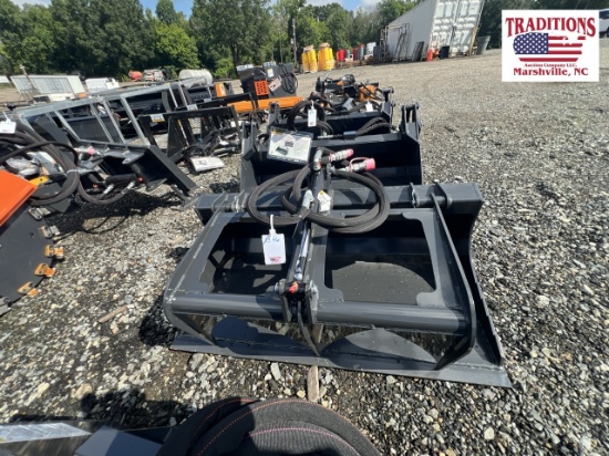 Wolverine Mini Skid Steer Stump Grapple