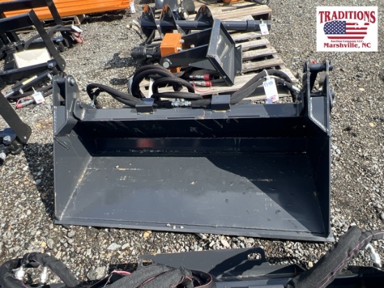 Wolverine Mini Skid Steer Combination Bucket