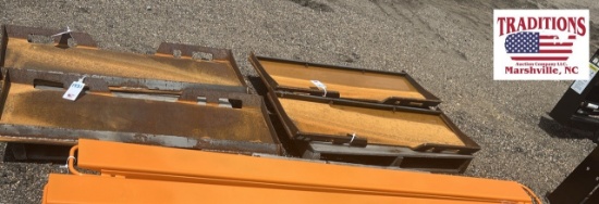 Wolverine Set of 2 - 84" Pallet Fork Extensions