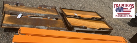 Wolverine Set of 2 - 84" Pallet Fork Extensions