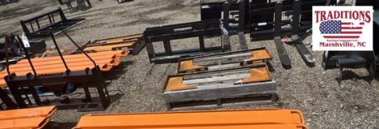 Wolverine Set of 2 - 78" Pallet Fork Extensions