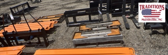 Wolverine Set of 2 - 78" Pallet Fork Extensions
