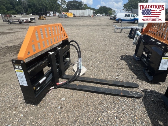 Wolverine Adj. Hydraulic 48" Pallet Forks