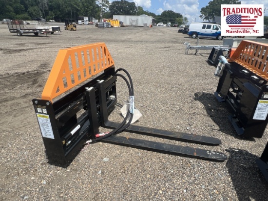 Wolverine Adj. Hydraulic 48" Pallet Forks