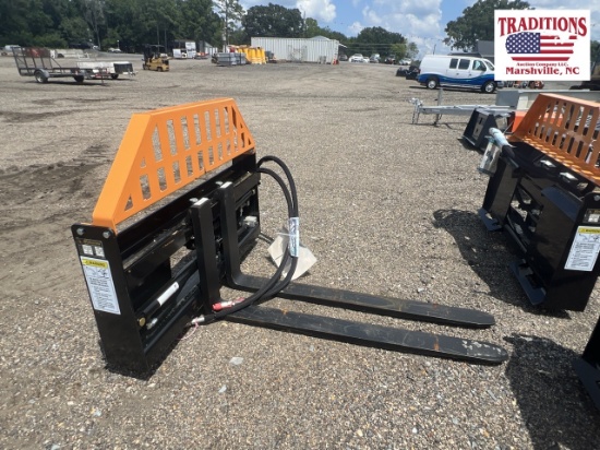 Wolverine Adj. Hydraulic 48" Pallet Forks