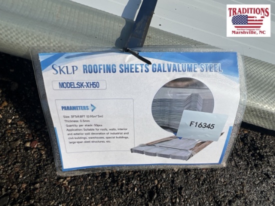 50pcs Galvalume Steel 3'x118" Model SK-XH50
