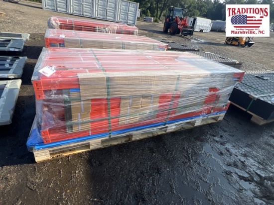 40ft 6 Section HD Metal Storage Shelves