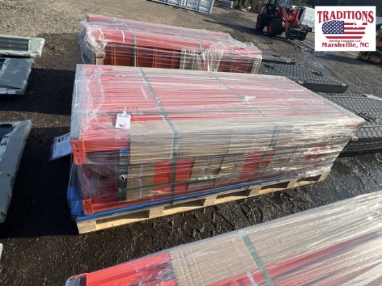 40ft 6 Section HD Metal Storage Shelves