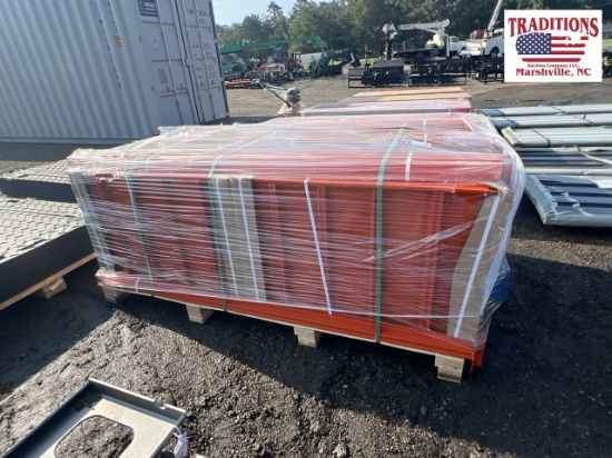 40ft 6 Section HD Metal Storage Shelves
