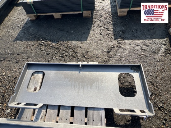 Skid Steer Mounting Plate