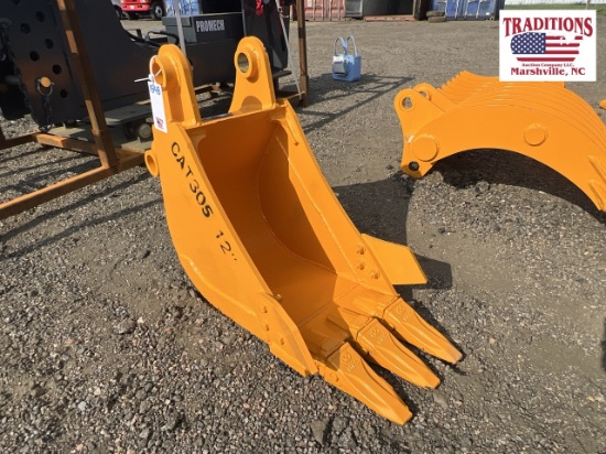 GIYI CAT 305 12" Excavator Bucket