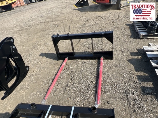 Skid Steer Bale Forks
