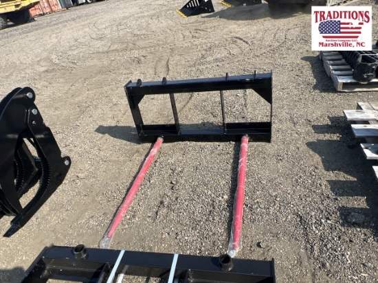 Skid Steer Bale Forks