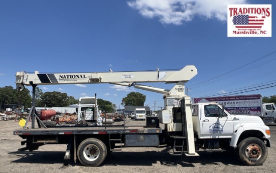 1996 Ford F800 Boom Truck VIN6148
