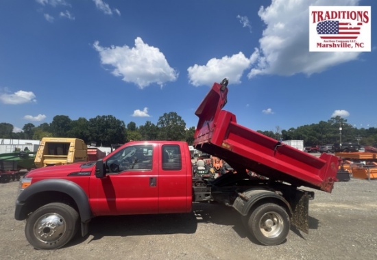 2012 Ford F450 4x4 Dump Truck VIN3813