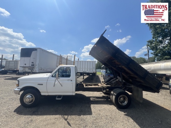 1993 Ford 450 Super Duty Dump Truck VIN4214