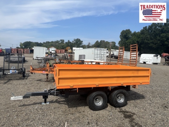 2 Ton 48"x92" Hydraulic Dump Trailer