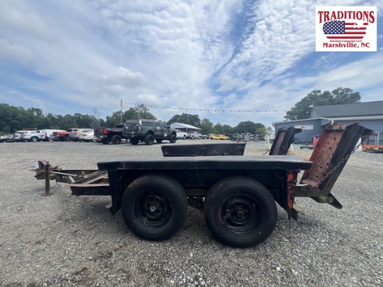 70" x 116" Ditch Witch Trailer -NO TITLE