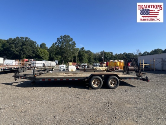 2008 Mike's Welding 84"x20' Trailer VIN5016