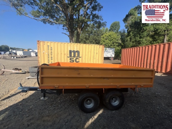 2 Ton 48"x92" Hydraulic Dump Trailer