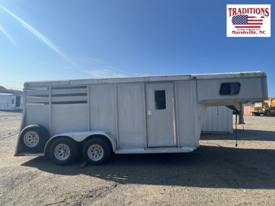 Circle M Gooseneck Livestock Trailer - NO TITLE
