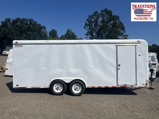 1987 Britton 20'x94" Enclosed Trailer VIN4220