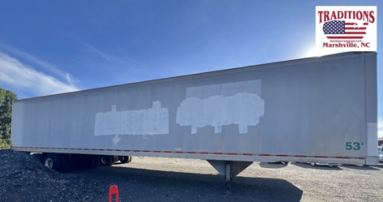 1997 Trailmobile 53ft Van Trailer VIN3949