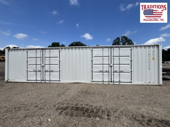 40ft Container with 2 Side Access Doors