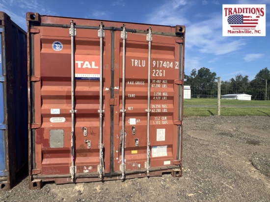 20ft x 8ft x 8ft Shipping Container