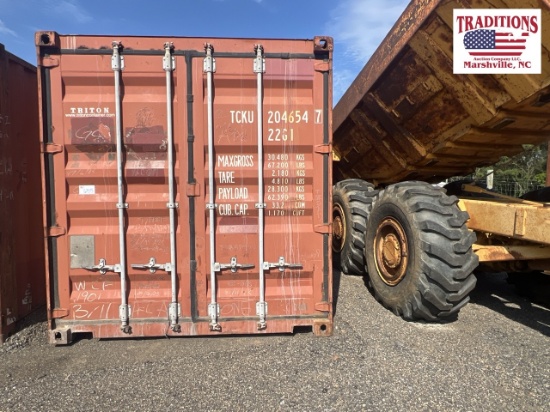 20ft x 8ft x 8ft Shipping Container