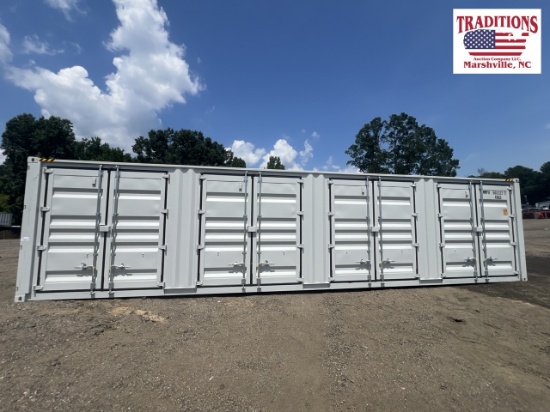 40ft Container with 4 Side Access Doors
