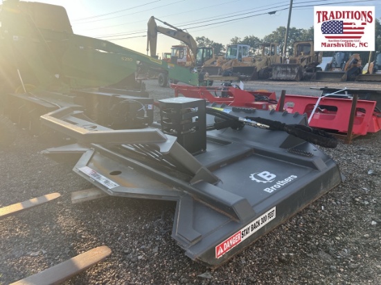 Brothers 72" Rotary Mower Skid Steer Attachment