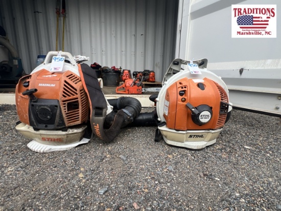 Mixed Lot : 2 Stihl Blowers