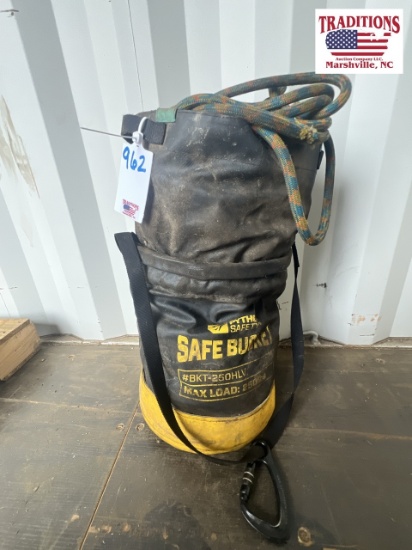 Climbing Rope & Safe Barrel
