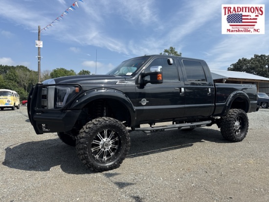 2014 Ford F250 4x4 Platinum Diesel VIN 6369