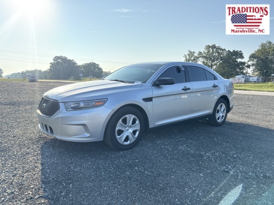 2013 Ford Taurus Police Interceptor VIN 8222