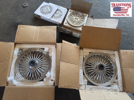 DNA Crystal Spoke Motorcycle Wheels/ Brakes Rotors