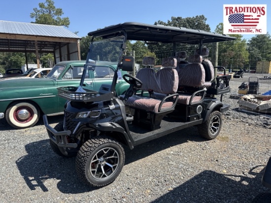 2026 SL-GC425 Golf Cart Unused 60 Volt - Black