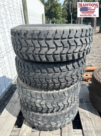 Set of 4 Wrangler 37x22.50R16.5