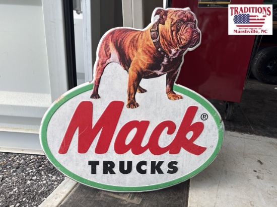 Licensed Mack Truck Advertising Sign