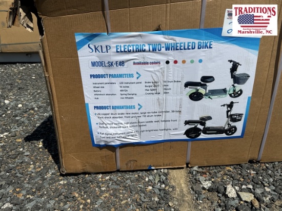 Electrtic Two-Wheeled Bike In Original Package