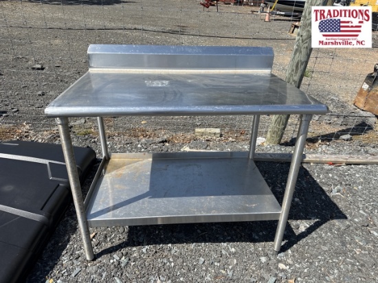 2 Shelf Stainless Steel Shelf