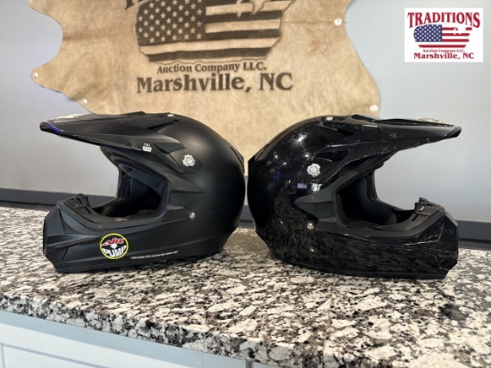 2 Scorpion Motorcycle Helmets