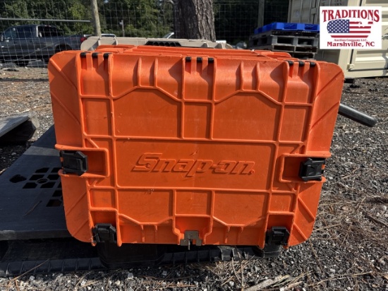 Snap On Hard Plastic Portable Tool Box w Drawers