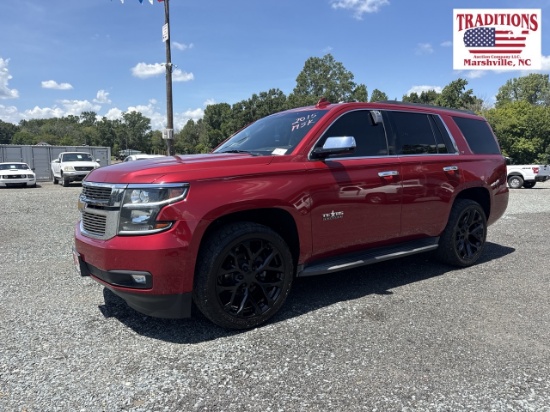 2015 Chevrolet Tahoe Texas Edt SALVAGE VIN 9450