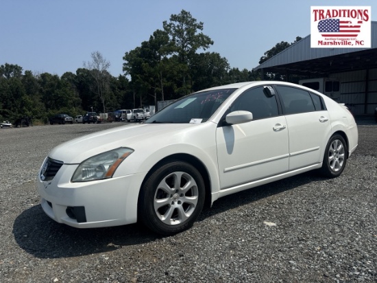 2007 Nissan Maxima VIN 9344