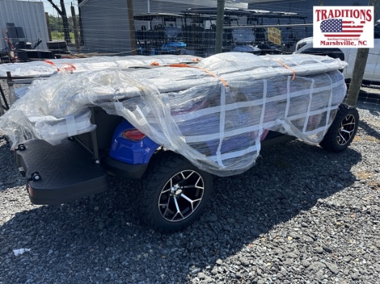 2026 SL-GC425 Golf Cart Unused 60 Volt - Blue