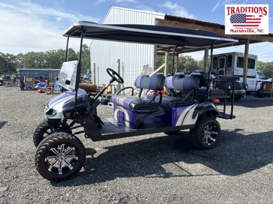Lifted EZGo 6 Person Golf Cart 48 Volt