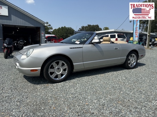 2004 Ford Thunderbird Convertible VIN 0575